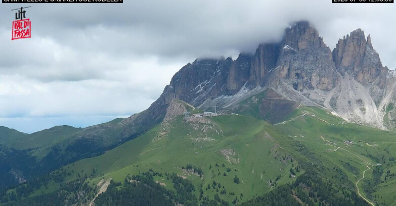 Webcam Canazei-Belvedere - Campitello - Col Rodella