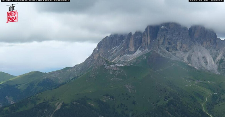 Webcam Canazei-Belvedere - Campitello - Col Rodella