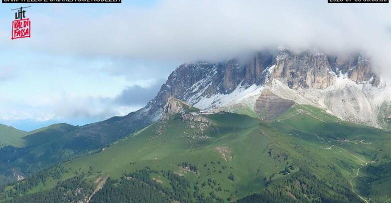 Webcam Canazei-Belvedere - Campitello - Col Rodella