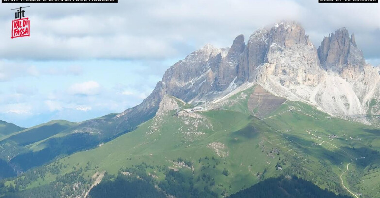 Webcam Канацей-Бельведере  - Campitello - Col Rodella
