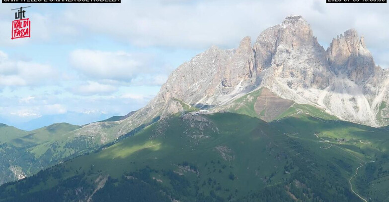 Webcam Канацей-Бельведере  - Campitello - Col Rodella