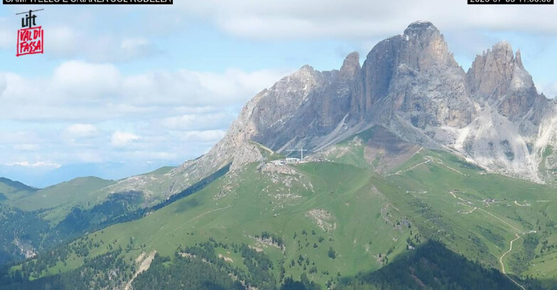 Webcam Канацей-Бельведере  - Campitello - Col Rodella