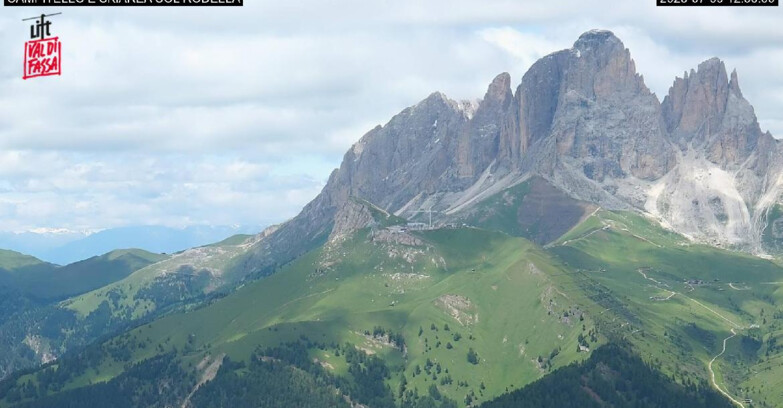 Webcam Канацей-Бельведере  - Campitello - Col Rodella