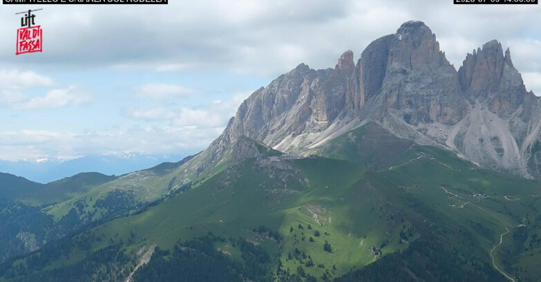 Webcam Канацей-Бельведере  - Campitello - Col Rodella