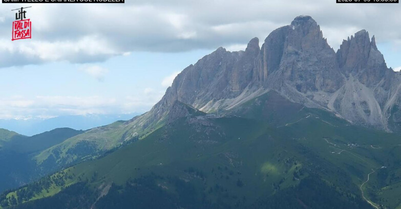 Webcam Канацей-Бельведере  - Campitello - Col Rodella