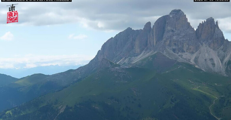 Webcam Канацей-Бельведере  - Campitello - Col Rodella