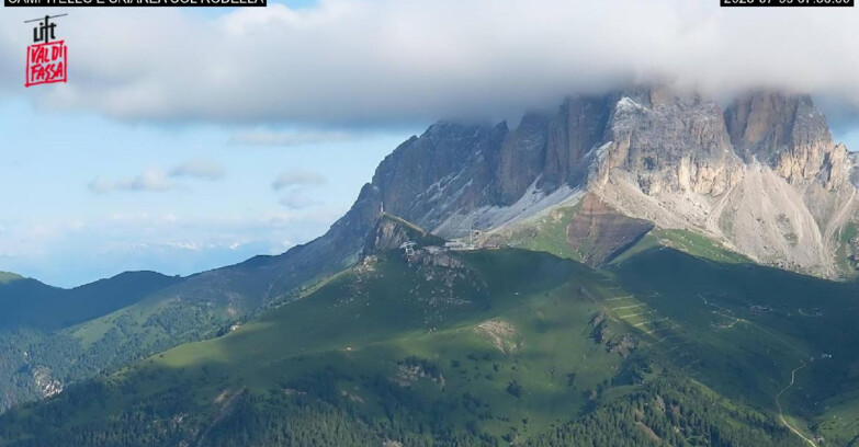 Webcam Канацей-Бельведере  - Campitello - Col Rodella