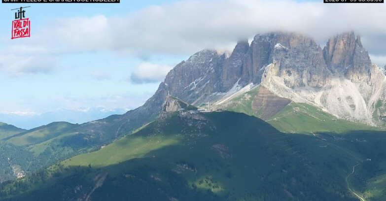 Webcam Канацей-Бельведере  - Campitello - Col Rodella