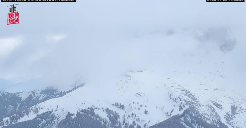 Webcam Canazei-Belvedere  - Campitello - Col Rodella