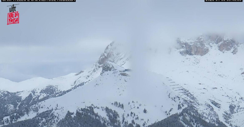 Webcam Canazei-Belvedere - Campitello - Col Rodella
