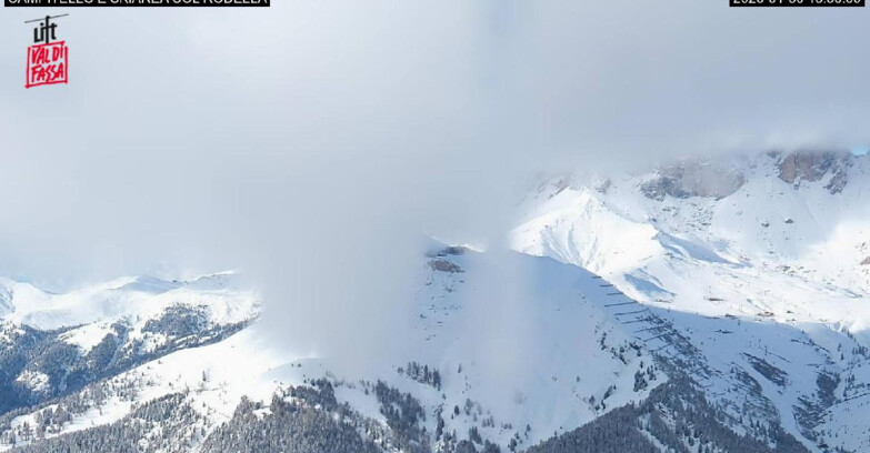 Webcam Canazei-Belvedere - Campitello - Col Rodella