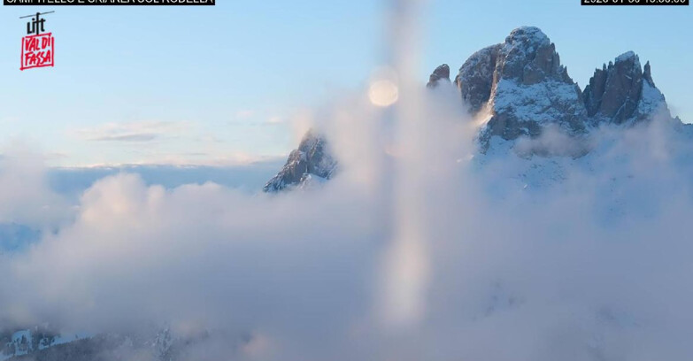 Webcam Canazei-Belvedere - Campitello - Col Rodella