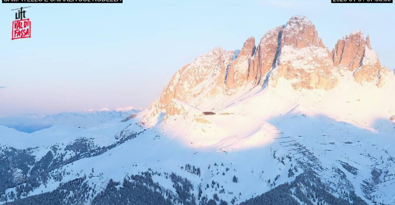 Webcam Canazei-Belvedere - Campitello - Col Rodella