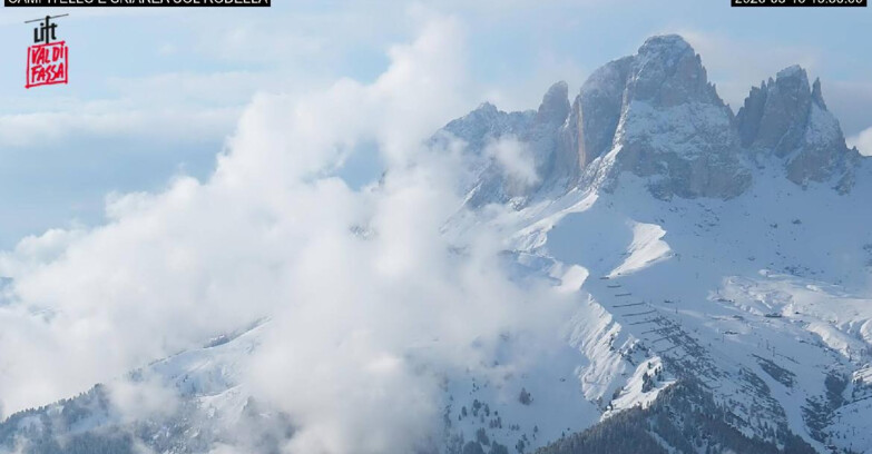 Webcam Canazei-Belvedere  - Campitello - Col Rodella