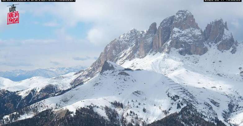 Webcam Canazei-Belvedere - Campitello - Col Rodella