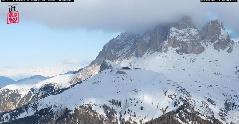 Webcam Canazei-Belvedere  - Campitello - Col Rodella
