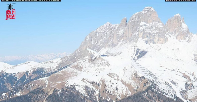 Webcam Canazei-Belvedere - Campitello - Col Rodella
