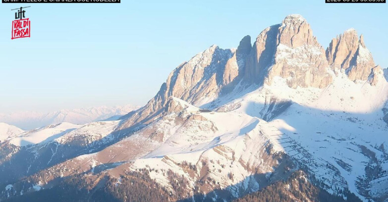 Webcam Canazei-Belvedere - Campitello - Col Rodella