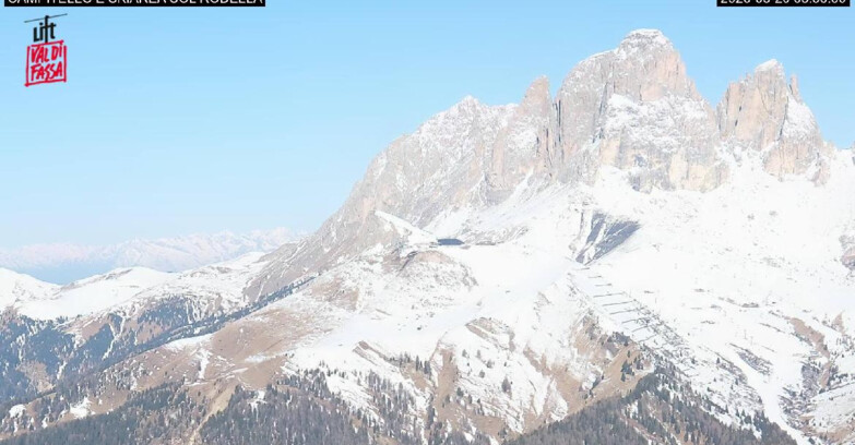 Webcam Canazei-Belvedere - Campitello - Col Rodella