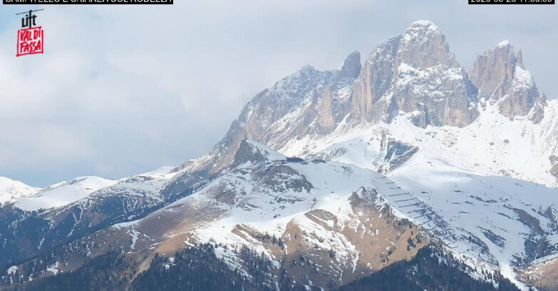 Webcam Canazei-Belvedere - Campitello - Col Rodella