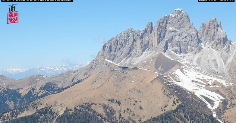 Webcam Canazei-Belvedere  - Campitello - Col Rodella