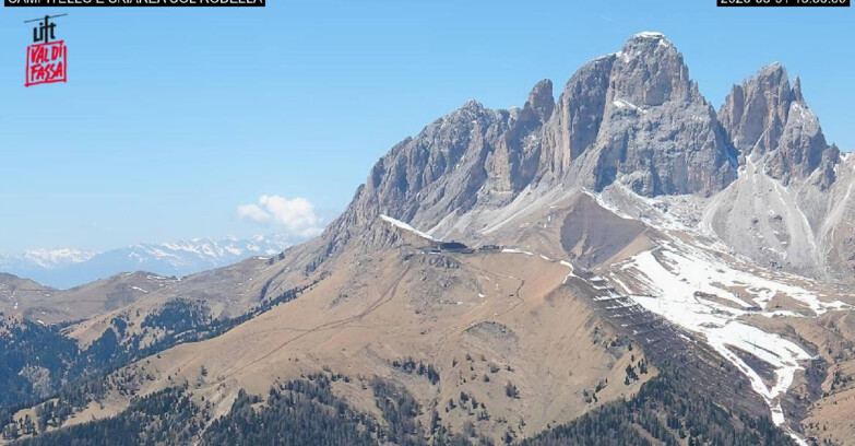 Webcam Canazei-Belvedere  - Campitello - Col Rodella