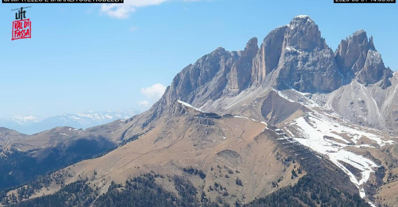 Webcam Canazei-Belvedere  - Campitello - Col Rodella