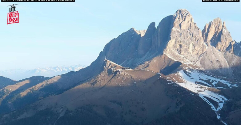 Webcam Canazei-Belvedere  - Campitello - Col Rodella