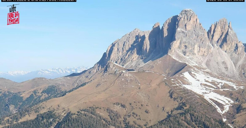 Webcam Canazei-Belvedere  - Campitello - Col Rodella