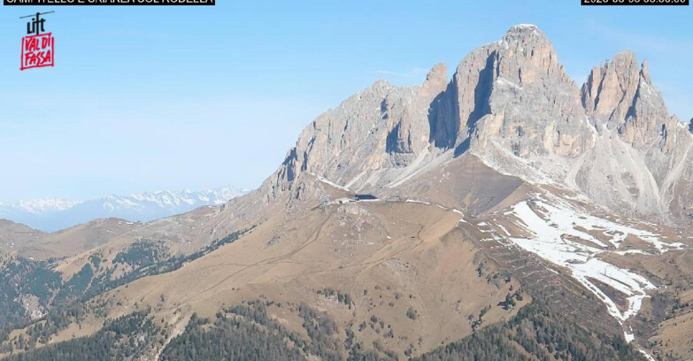 Webcam Canazei-Belvedere  - Campitello - Col Rodella