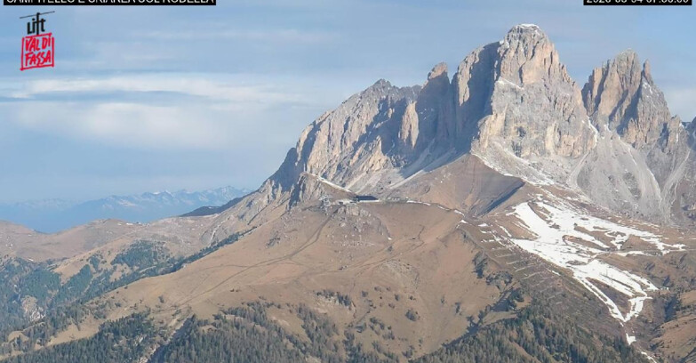 Webcam Canazei-Belvedere - Campitello - Col Rodella