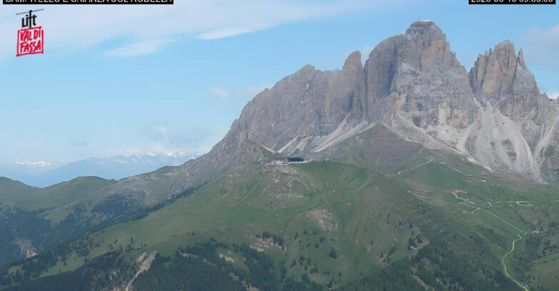 Webcam Canazei-Belvedere  - Campitello - Col Rodella