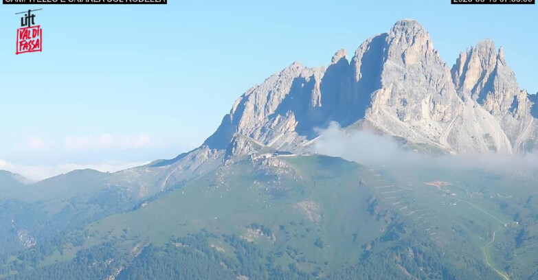 Webcam Canazei-Belvedere  - Campitello - Col Rodella