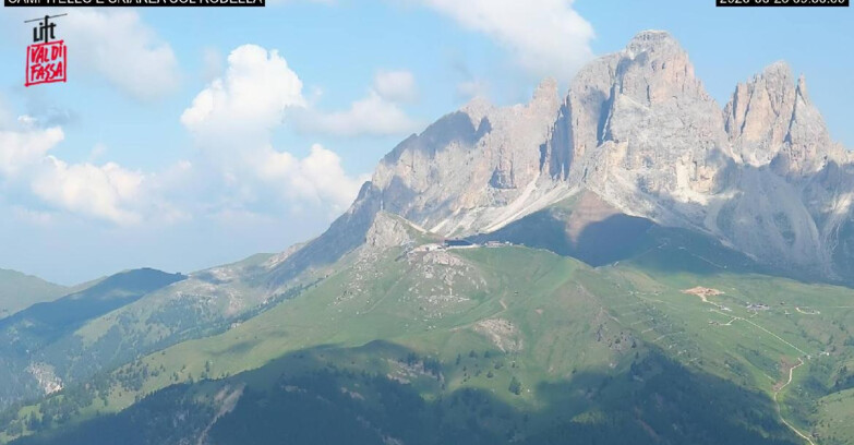 Webcam Canazei-Belvedere - Campitello - Col Rodella