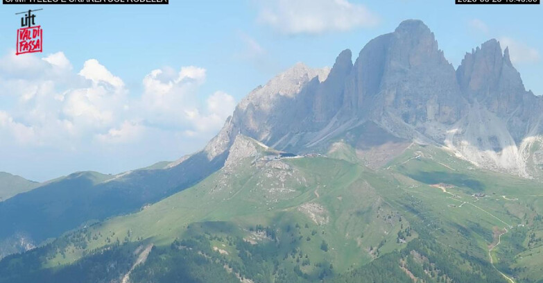 Webcam Canazei-Belvedere - Campitello - Col Rodella