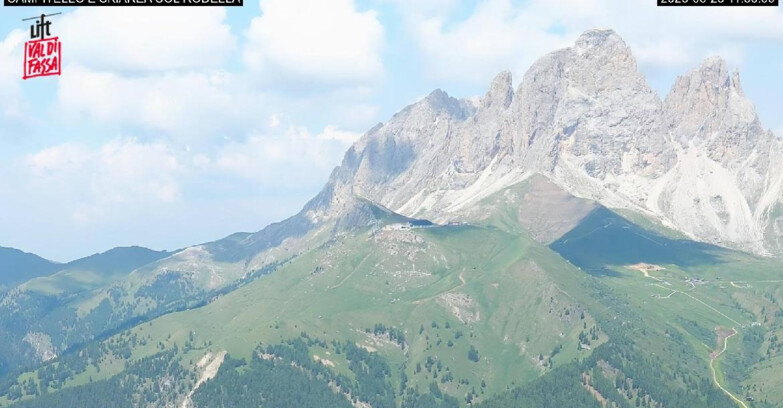 Webcam Canazei-Belvedere - Campitello - Col Rodella