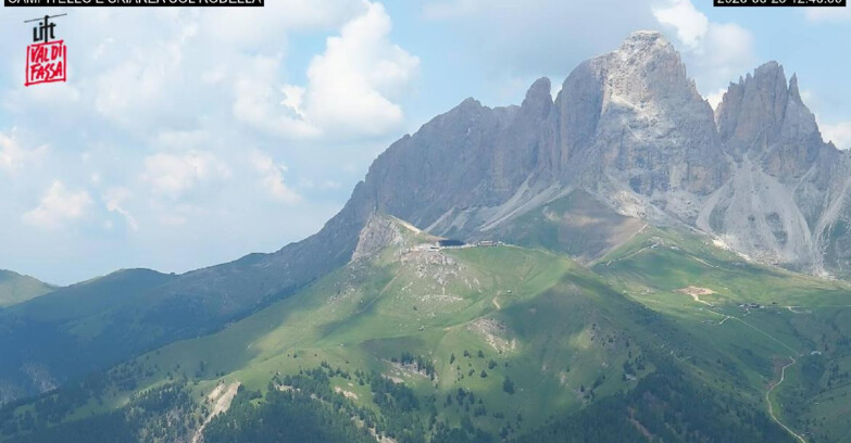 Webcam Canazei-Belvedere - Campitello - Col Rodella