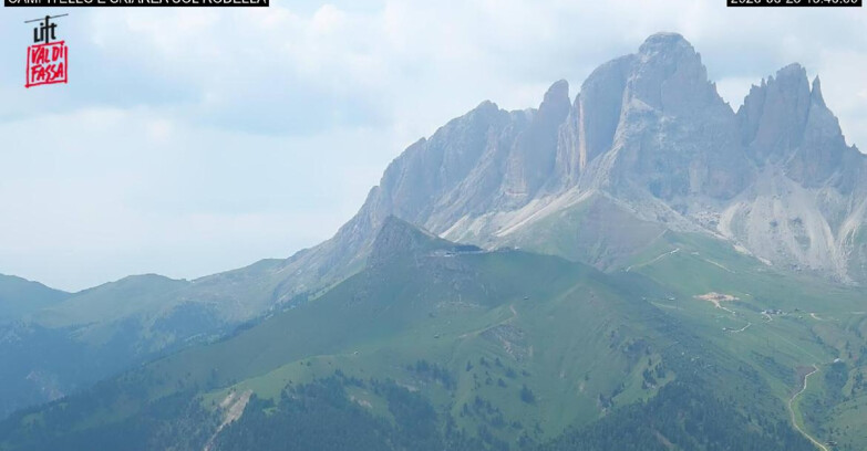 Webcam Canazei-Belvedere - Campitello - Col Rodella