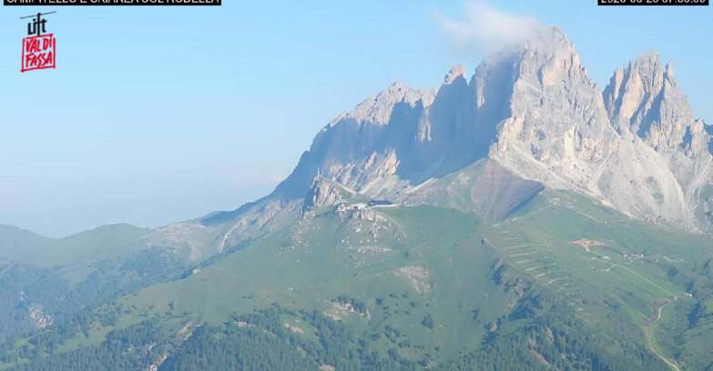 Webcam Canazei-Belvedere - Campitello - Col Rodella