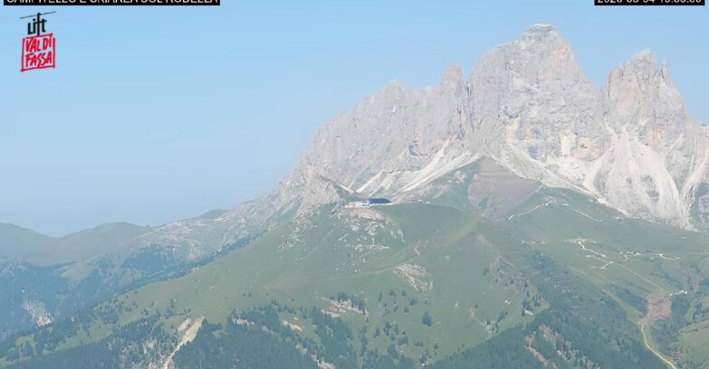 Webcam Canazei-Belvedere  - Campitello - Col Rodella