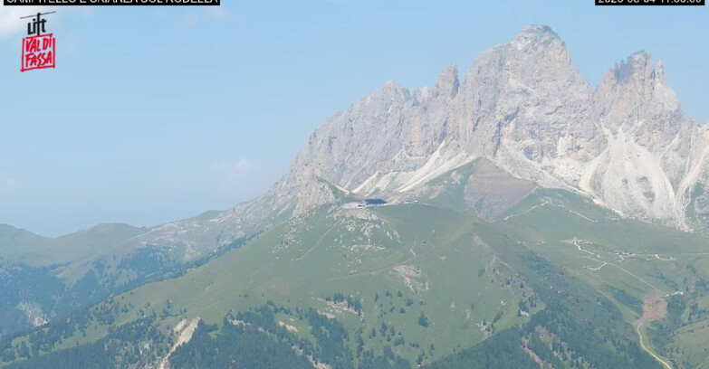 Webcam Canazei-Belvedere  - Campitello - Col Rodella