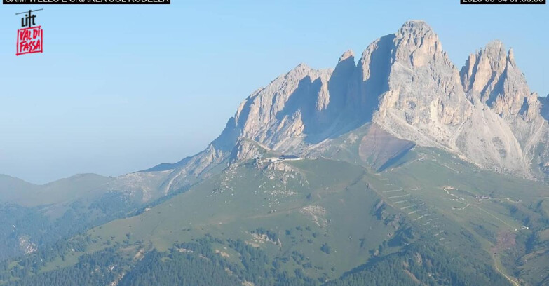 Webcam Canazei-Belvedere  - Campitello - Col Rodella