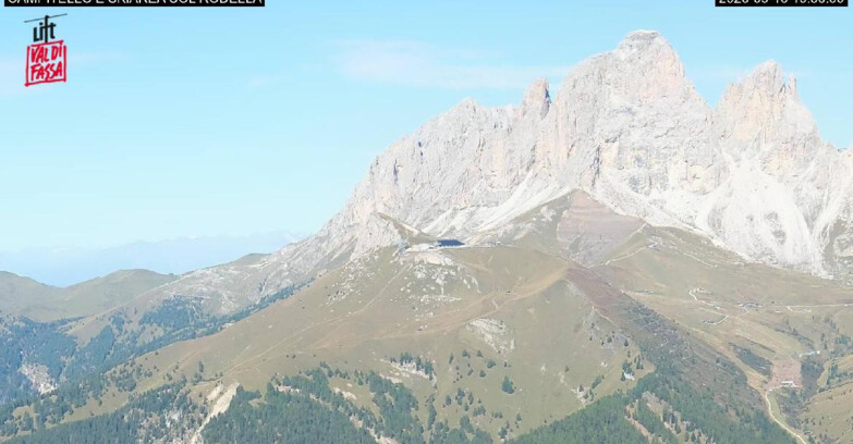 Webcam Canazei-Belvedere  - Campitello - Col Rodella