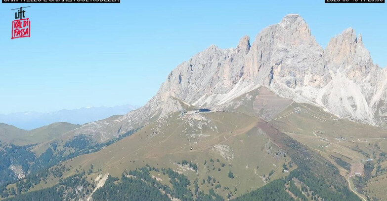 Webcam Canazei-Belvedere  - Campitello - Col Rodella