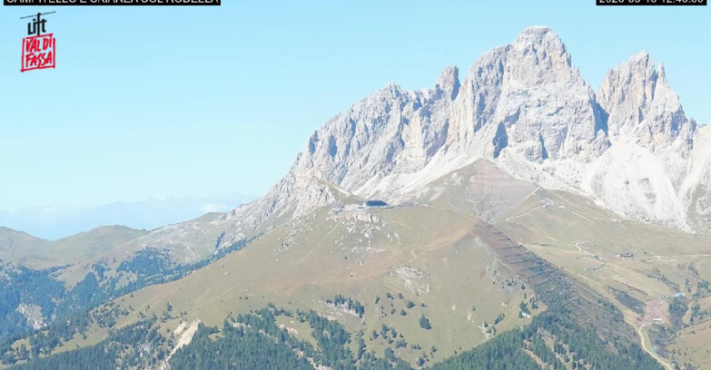 Webcam Canazei-Belvedere  - Campitello - Col Rodella