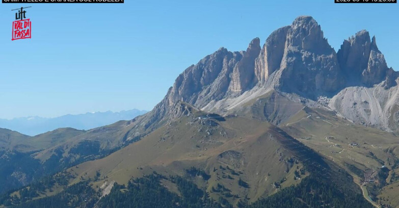 Webcam Canazei-Belvedere  - Campitello - Col Rodella