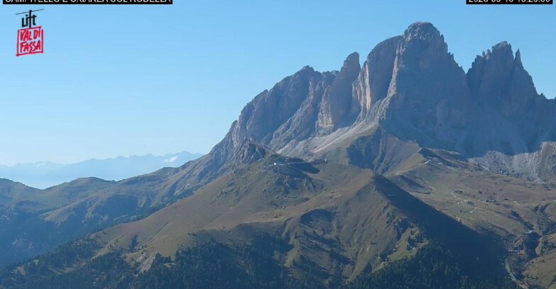 Webcam Canazei-Belvedere  - Campitello - Col Rodella