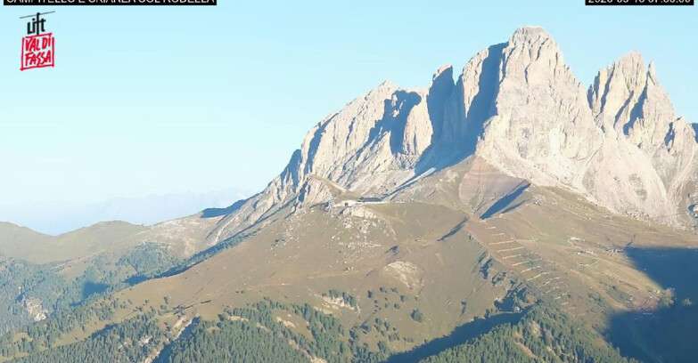 Webcam Canazei-Belvedere  - Campitello - Col Rodella