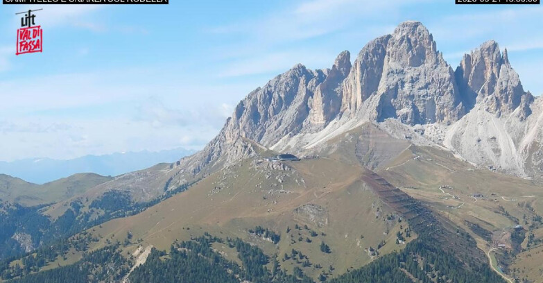 Webcam Canazei-Belvedere - Campitello - Col Rodella