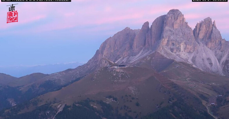 Webcam Canazei-Belvedere  - Campitello - Col Rodella